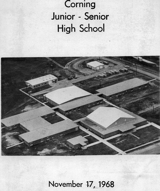 Corning High School Dedication